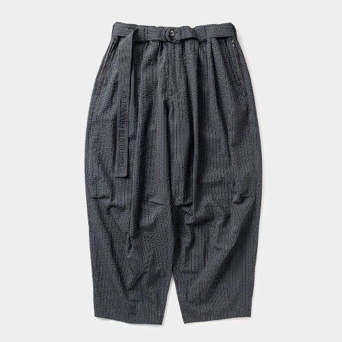 他の写真1: TIGHTBOOTH/SEERSUCKER BALLOON PANTS（Black）［シアサッカーバルーンパンツ-24春夏］