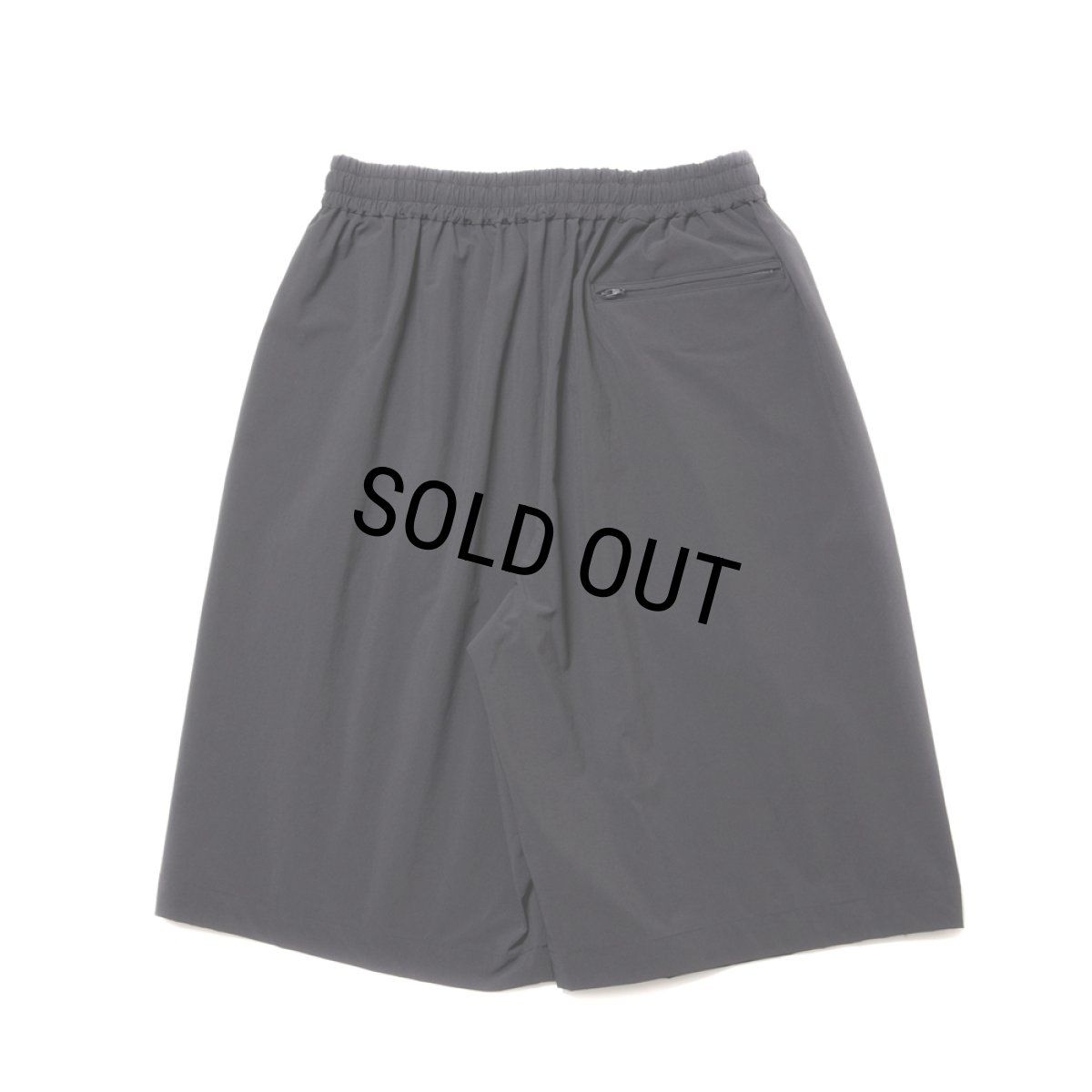 画像2: COOTIE PRODUCTIONS/Nylon Light Cloth Wide Training Shorts（Black）［ワイドトレーニングショーツ-24春夏］ (2)