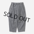 TIGHTBOOTH/SEERSUCKER BALLOON PANTS（Black）［シアサッカーバルーンパンツ-24春夏］