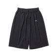 画像1: COOTIE PRODUCTIONS/Nylon Light Cloth Wide Training Shorts（Black）［ワイドトレーニングショーツ-24春夏］ (1)