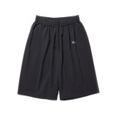 COOTIE PRODUCTIONS/Nylon Light Cloth Wide Training Shorts（Black）［ワイドトレーニングショーツ-24春夏］