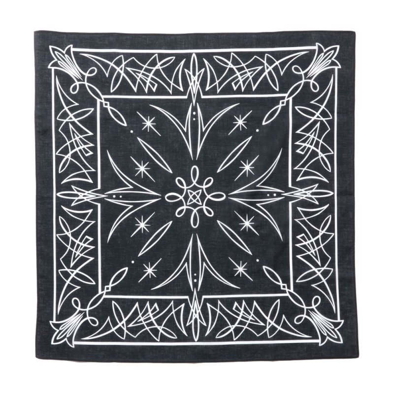 画像1: COOTIE PRODUCTIONS/Cotton Bandana（Pinstripe）［バンダナ-24春夏］