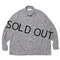 COOTIE PRODUCTIONS/Allover Printed Broad L/S Shirt（Black）［総柄ブロードシャツ-24春夏］