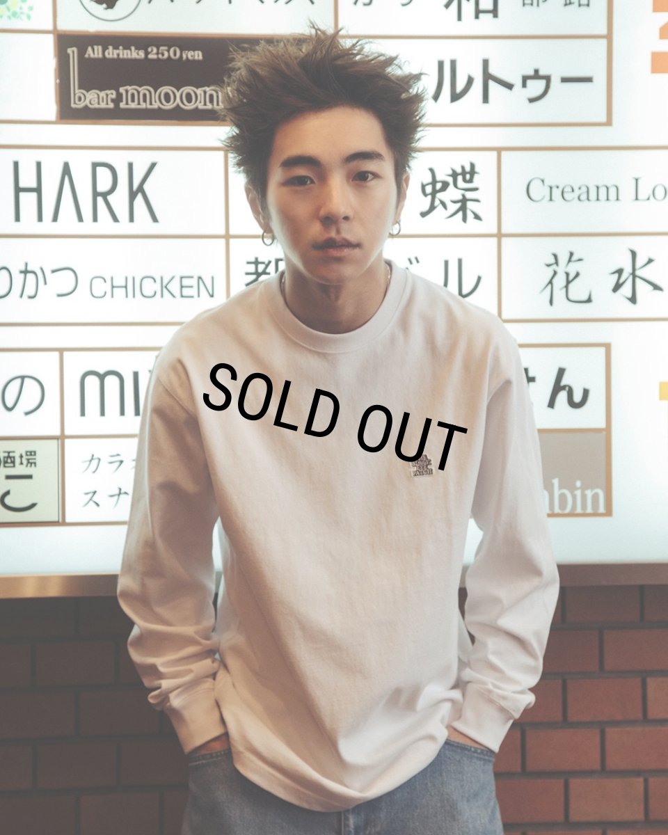 画像3: BlackEyePatch/SMALL OG LABEL L/S TEE（BLACK） (3)