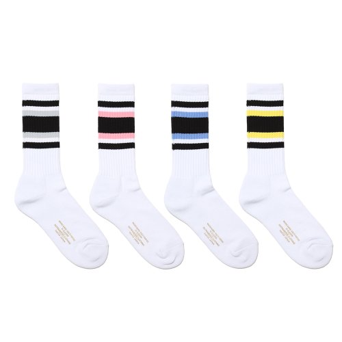 他の写真1: WACKO MARIA/STRIPED SOCKS（各色）［ストライプソックス-24春夏］