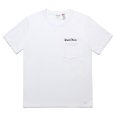 画像1: WACKO MARIA/US FABRIC POCKET T-SHIRT（WHITE）［刺繍ポケT-24春夏］ (1)