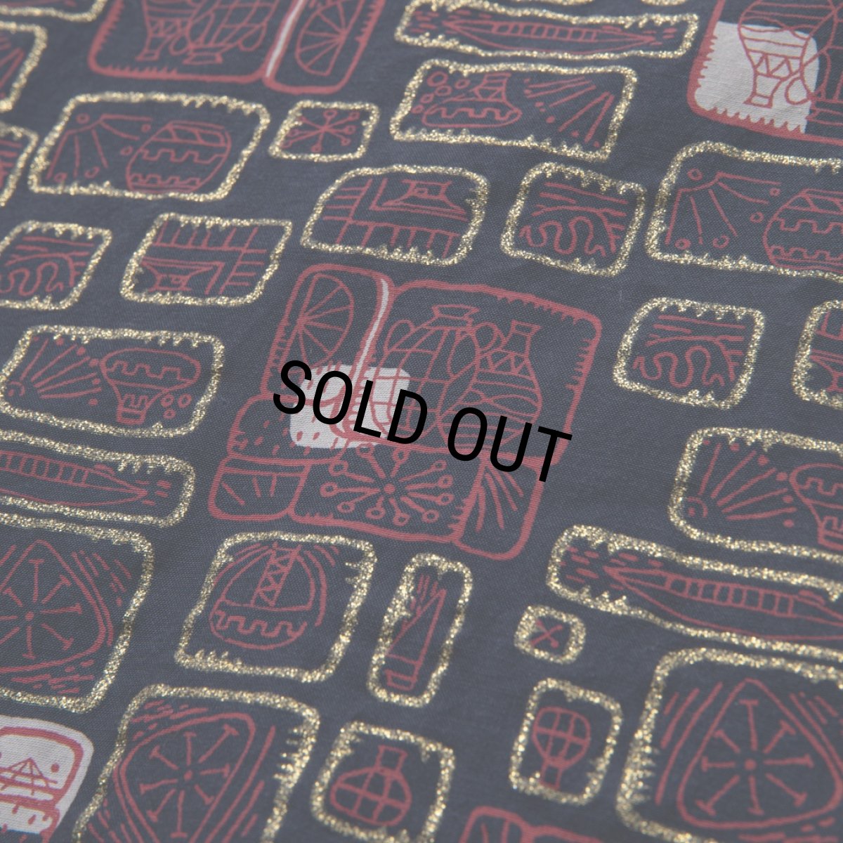 画像6: RATS/GLITTER ATOMIC SHIRT（NAVY）［グリッターアトミックシャツ-24春夏］ (6)