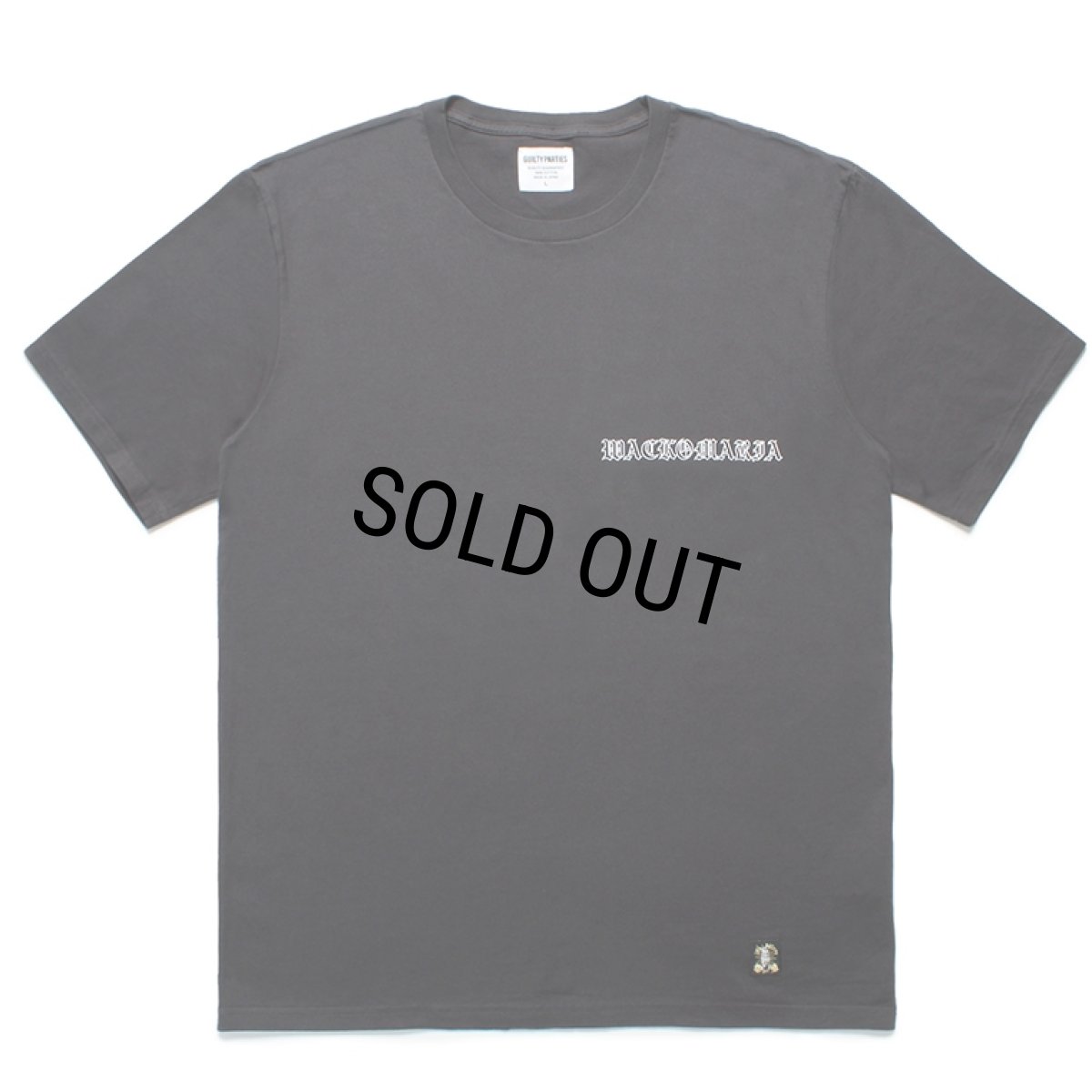 画像1: WACKO MARIA/STANDARD T-SHIRT（BLACK）［プリントT-24春夏］ (1)