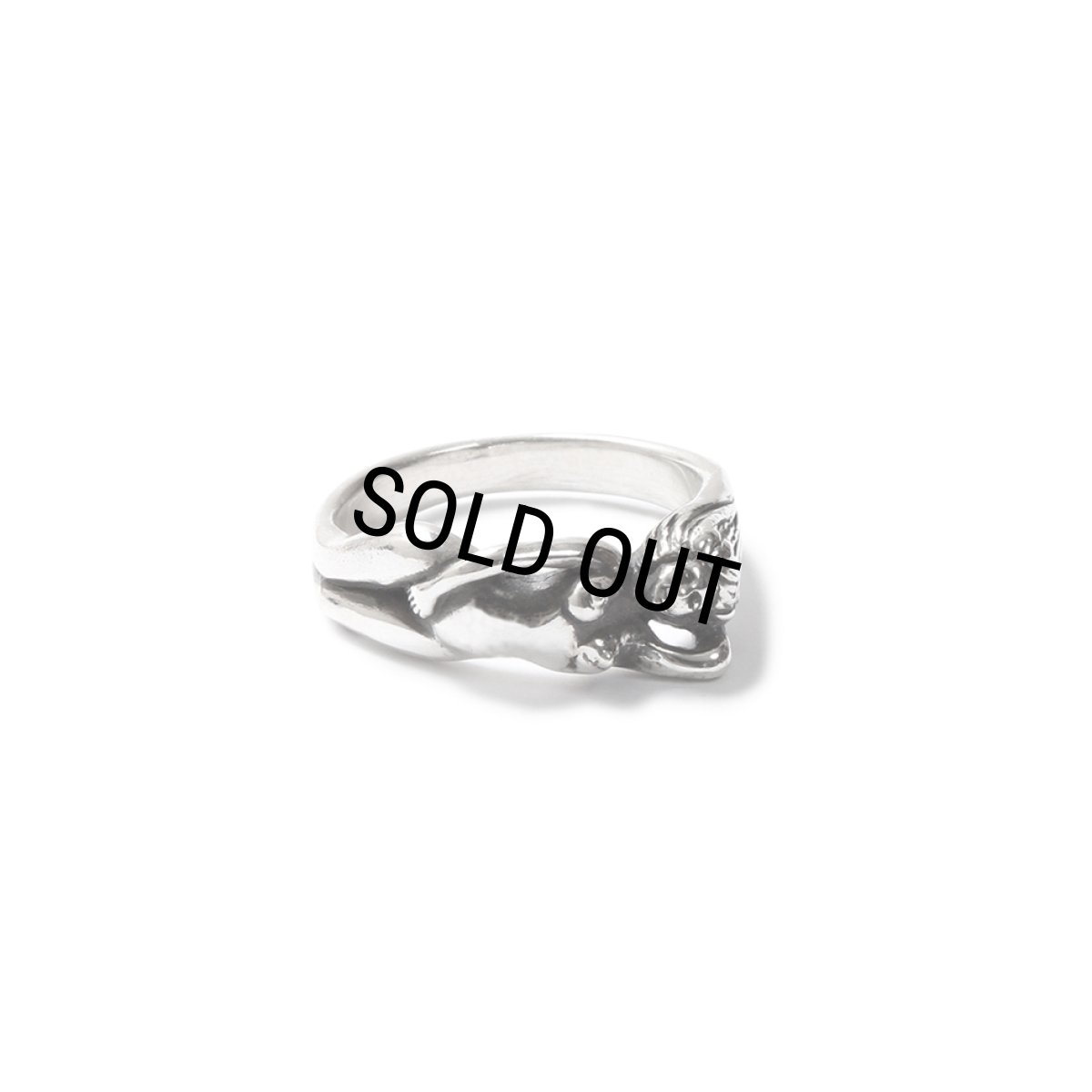 画像1: WACKO MARIA/NUDE RING（SILVER）［ヌードリング-24春夏］ (1)