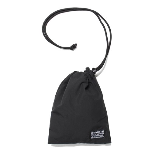 他の写真1: WACKO MARIA/NYLON DRAWSTRING BAG（BLACK）［ドローストリングバッグ-24春夏］