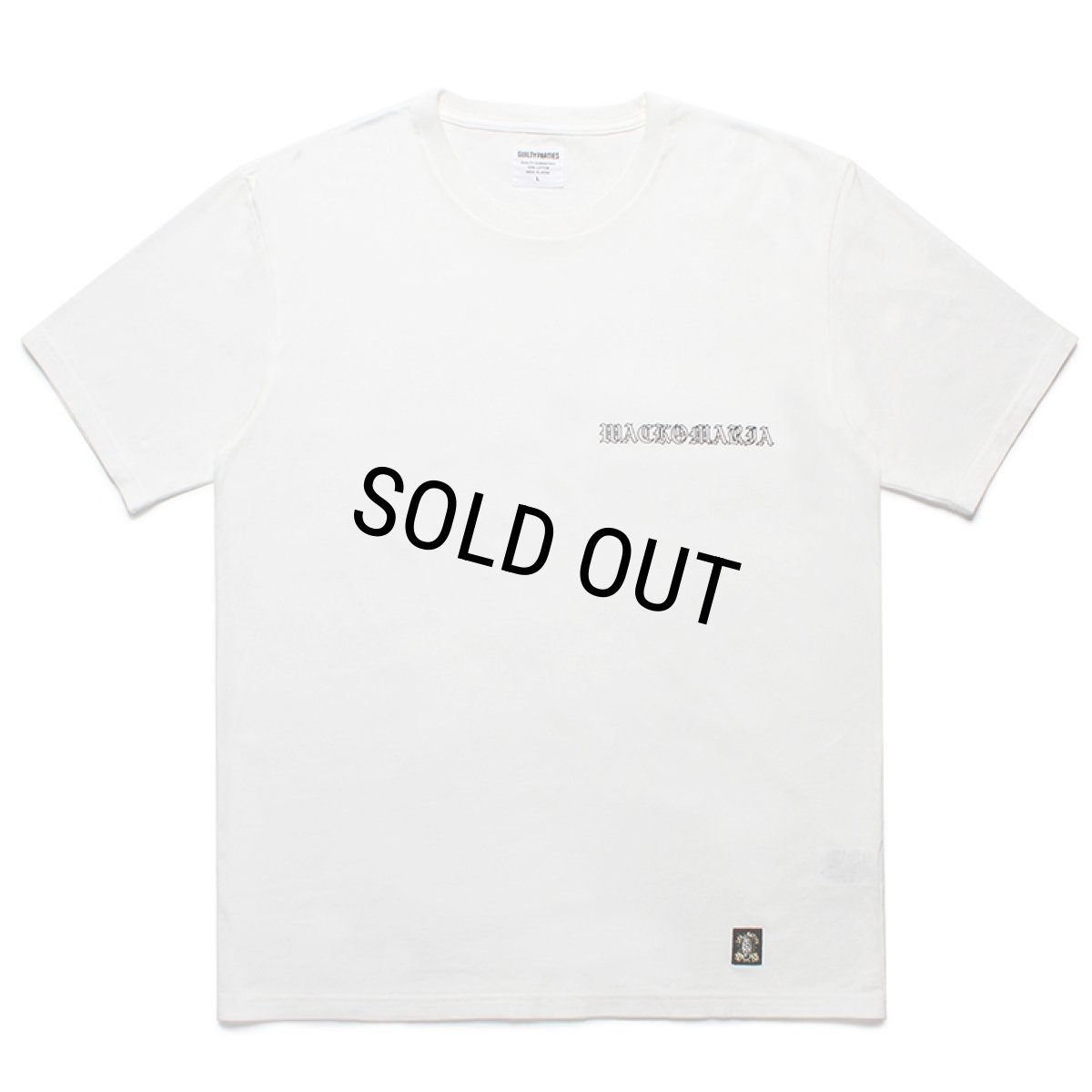 画像1: WACKO MARIA/STANDARD T-SHIRT（WHITE）［プリントT-24春夏］ (1)