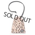 WACKO MARIA/LEOPARD NYLON DRAWSTRING BAG（BEIGE）［ドローストリングバッグ-24春夏］
