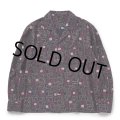 RATS/GLITTER ATOMIC SHIRT（NAVY）［グリッターアトミックシャツ-24春夏］