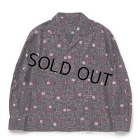 RATS/GLITTER ATOMIC SHIRT（NAVY）［グリッターアトミックシャツ-24春夏］