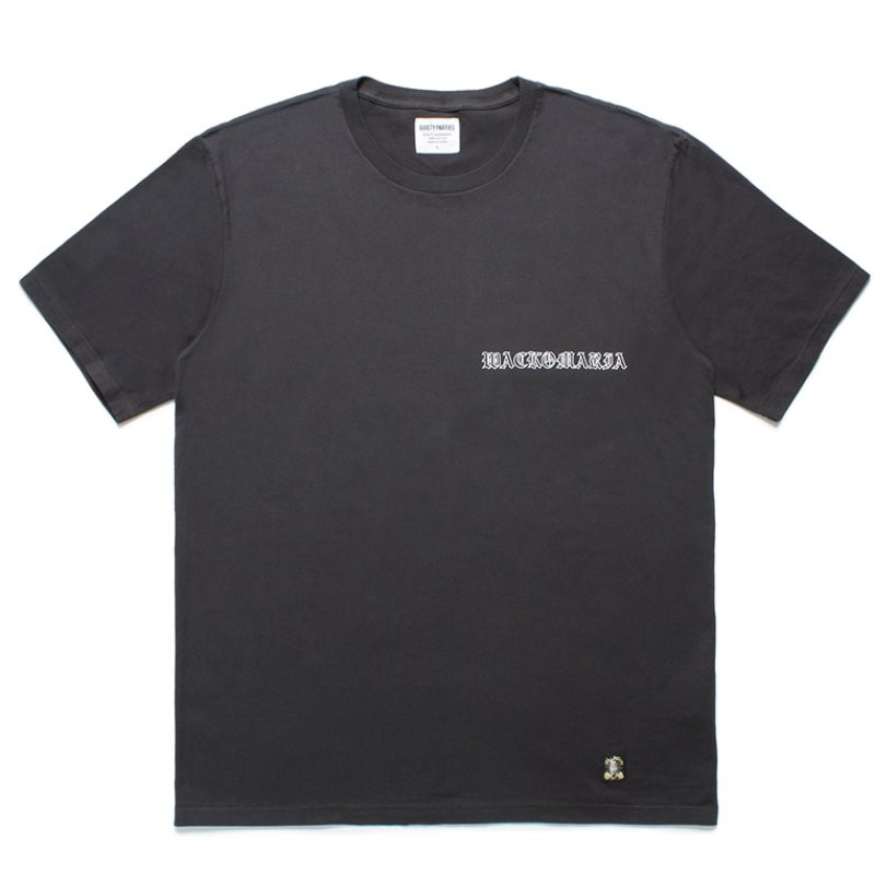 画像1: WACKO MARIA/STANDARD T-SHIRT（BLACK）［プリントT-24春夏］