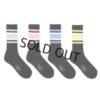 WACKO MARIA/STRIPED SOCKS（各色）［ストライプソックス-24春夏］
