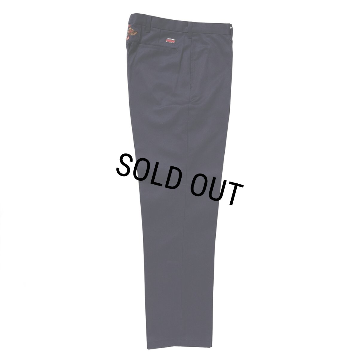 画像3: PORKCHOP/HOPSACK PANTS P（NAVY）［ワークパンツ-24春夏］ (3)