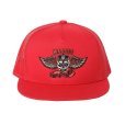 画像1: PORKCHOP/MESH CAP EAGLE P（×MASSES）（RED）［メッシュキャップ-24春夏］ (1)