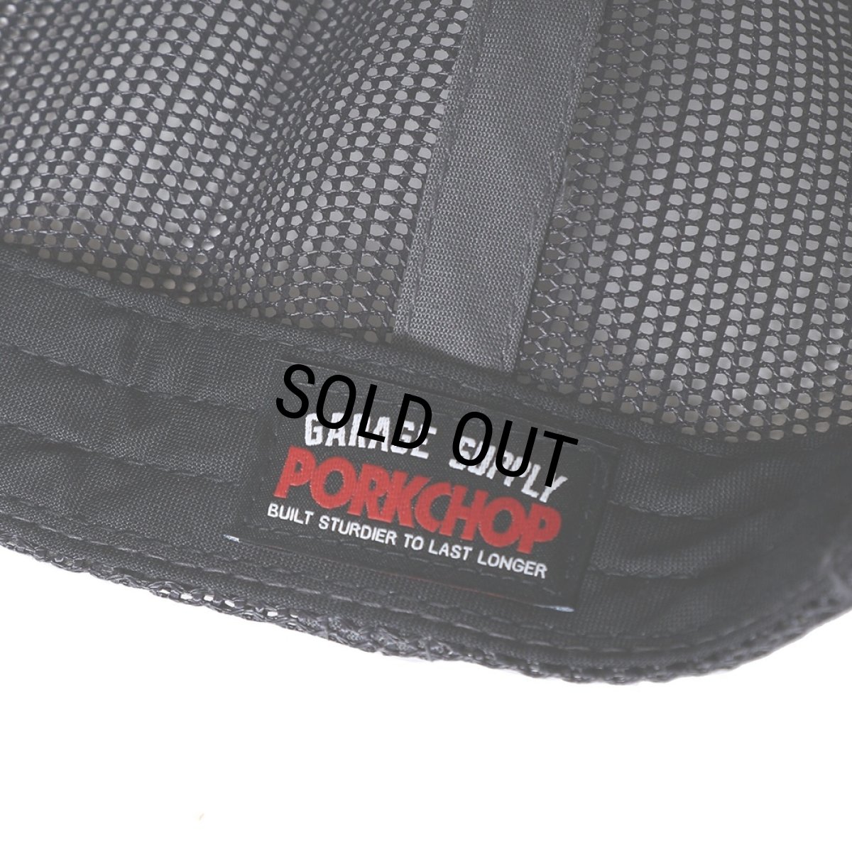 画像5: PORKCHOP/MESH CAP EAGLE P（×MASSES）（CHARCOAL）［メッシュキャップ-24春夏］ (5)