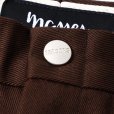 画像5: PORKCHOP/HOPSACK PANTS P（BROWN）［ワークパンツ-24春夏］