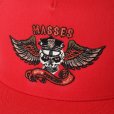 画像3: PORKCHOP/MESH CAP EAGLE P（×MASSES）（RED）［メッシュキャップ-24春夏］