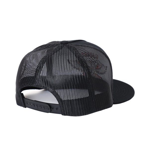 画像2: PORKCHOP/MESH CAP EAGLE P（×MASSES）（BLACK）［メッシュキャップ-24春夏］