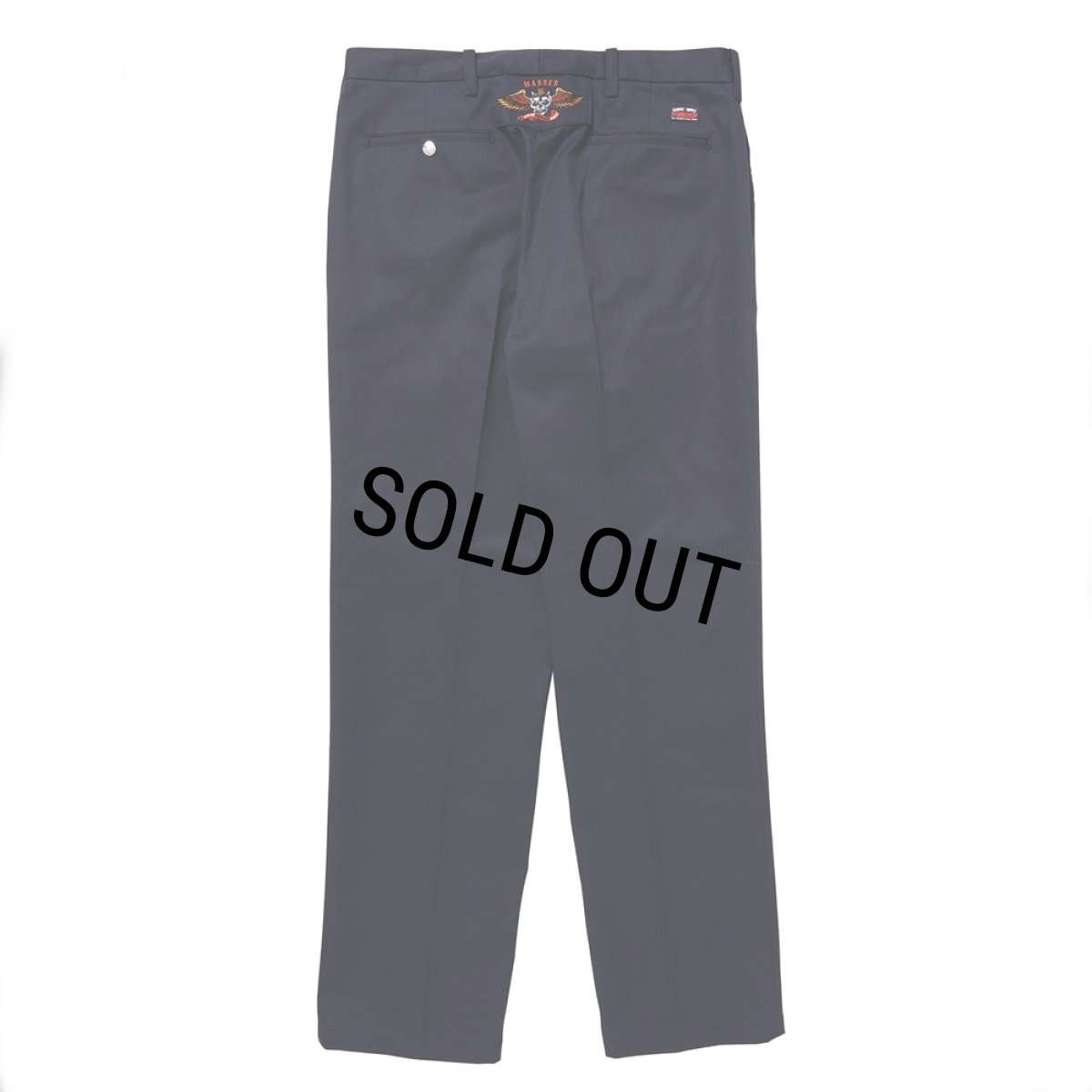 画像2: PORKCHOP/HOPSACK PANTS P（NAVY）［ワークパンツ-24春夏］ (2)