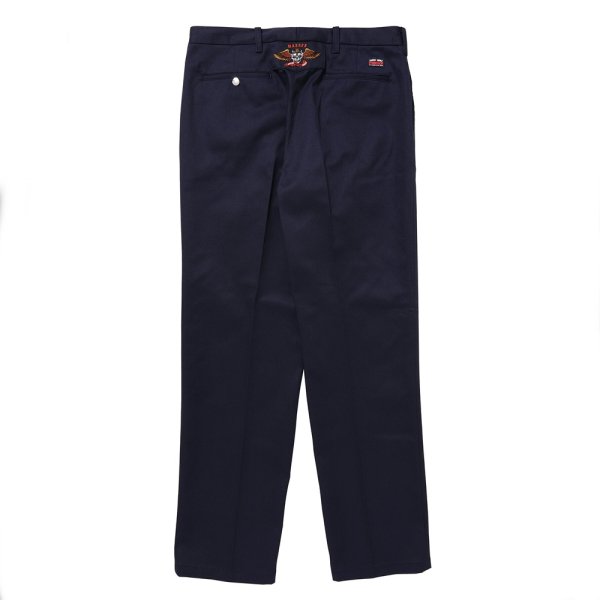 画像2: PORKCHOP/HOPSACK PANTS P（NAVY）［ワークパンツ-24春夏］