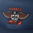 画像3: PORKCHOP/MESH CAP EAGLE P（×MASSES）（NAVY）［メッシュキャップ-24春夏］