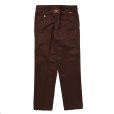 画像2: PORKCHOP/HOPSACK PANTS P（BROWN）［ワークパンツ-24春夏］ (2)