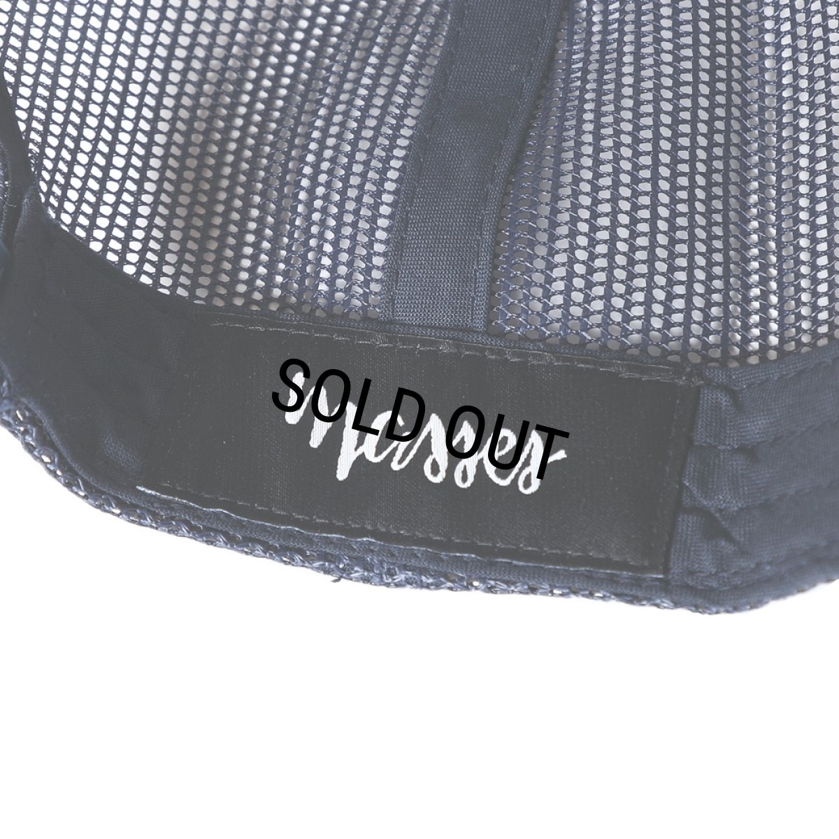 画像4: PORKCHOP/MESH CAP EAGLE P（×MASSES）（NAVY）［メッシュキャップ-24春夏］ (4)