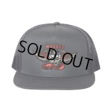 PORKCHOP/MESH CAP EAGLE P（×MASSES）（CHARCOAL）［メッシュキャップ-24春夏］