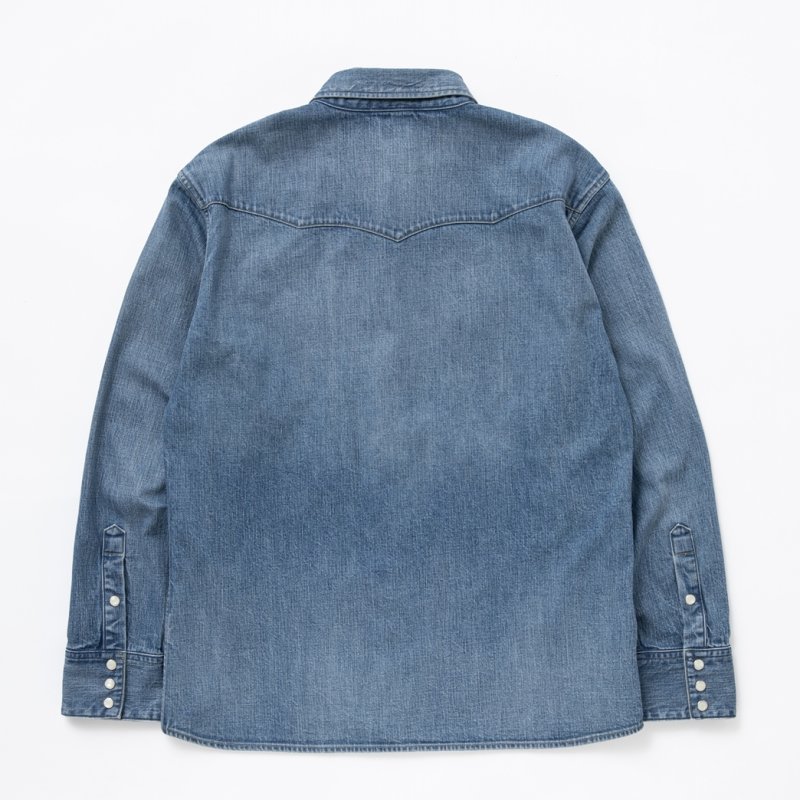 画像2: RATS/DENIM SHIRT（INDIGO）［デニムシャツ-24春夏］