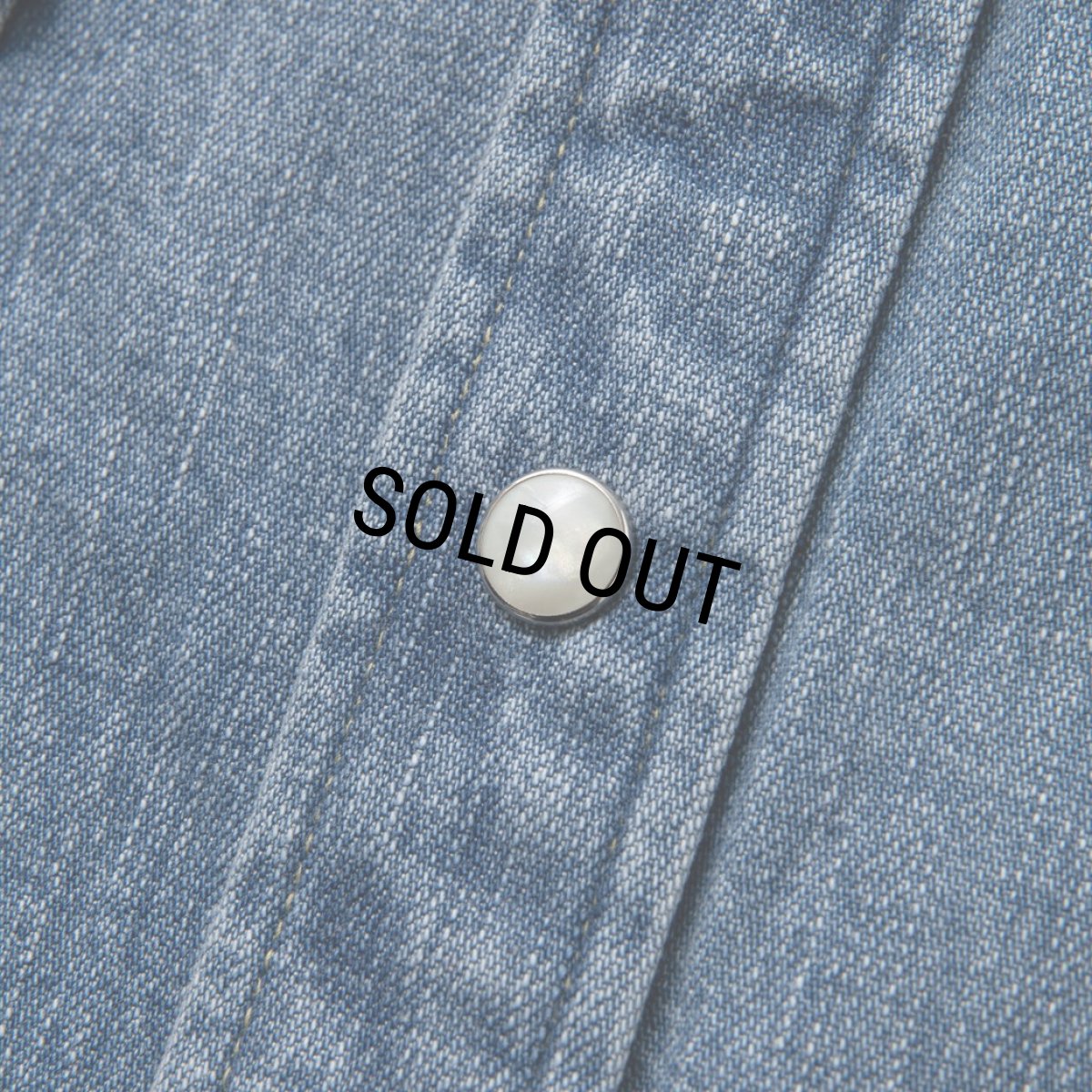 画像5: RATS/DENIM SHIRT（INDIGO）［デニムシャツ-24春夏］ (5)