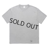 WACKO MARIA/WASHED HEAVY WEIGHT T-SHIRT（GRAY）［プリントT-24春夏］