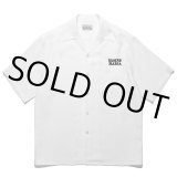 WACKO MARIA/50'S OPEN COLLAR SHIRT（WHITE）［50'Sオープンカラーシャツ-24春夏］
