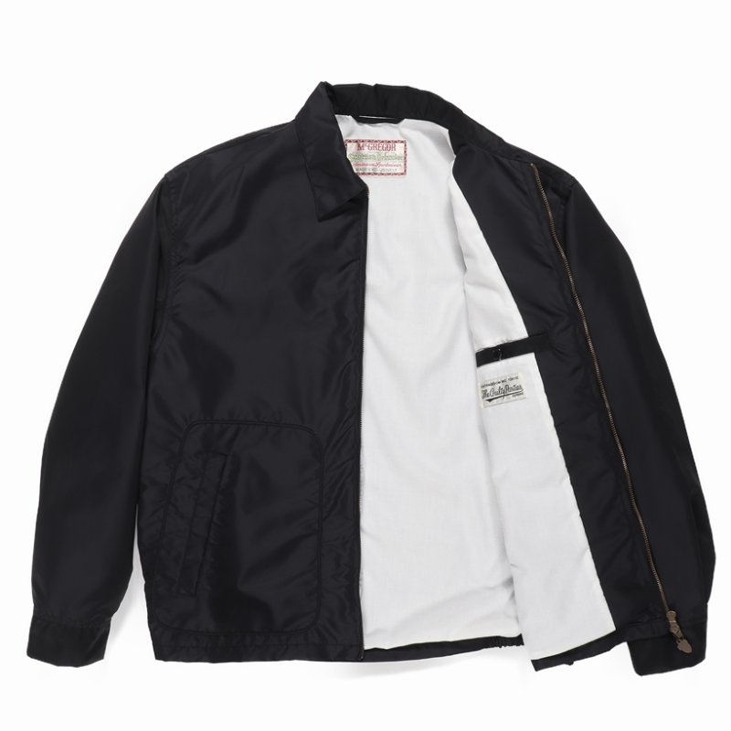 画像2: WACKO MARIA/MCGREGOR / NYLON DRIZZLER JACKET（BLACK）［ナイロンドリズラーJKT-24春夏］