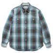 即完売　ワコマリア　フランネルチェックシャツ　Mサイズ WACKO MARIA/CHECK FLANNEL SHIRT（OLIVE）［チェックフランネルシャツ