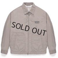 WACKO MARIA/MCGREGOR / NYLON DRIZZLER JACKET（L-BROWN）［ナイロンドリズラーJKT-24春夏］