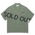 WACKO MARIA/50'S OPEN COLLAR SHIRT（GREEN）［50'Sオープンカラーシャツ-24春夏］