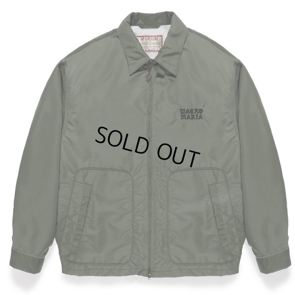 画像1: WACKO MARIA/MCGREGOR / NYLON DRIZZLER JACKET（GREEN）［ナイロンドリズラーJKT-24春夏］
