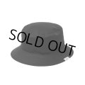 CALEE/EMBROIDERY & WAPPEN BUCKET HAT ＜TYPE B＞（Black/B）［バケットハット-24春夏］
