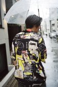 画像2: WACKO MARIA/JEAN-MICHEL BASQUIAT / HAWAIIAN SHIRT（TYPE-1）（ONE）［ハワイアンシャツ-24春夏］ (2)