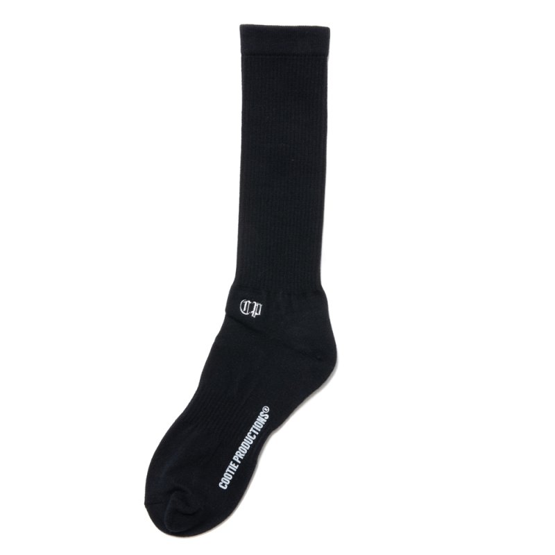 画像1: COOTIE PRODUCTIONS/Raza High Socks（Black）［ハイソックス-24春夏］