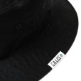 画像2: CALEE/EMBROIDERY & WAPPEN BUCKET HAT ＜TYPE B＞（Black/B）［バケットハット-24春夏］ (2)