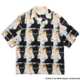 画像1: WACKO MARIA/JEAN-MICHEL BASQUIAT / HAWAIIAN SHIRT（TYPE-3）（ONE）［ハワイアンシャツ-24春夏］ (1)