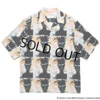 WACKO MARIA/JEAN-MICHEL BASQUIAT / HAWAIIAN SHIRT（TYPE-3）（ONE）［ハワイアンシャツ-24春夏］