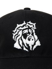 画像4: COOTIE PRODUCTIONS/Cotton OX 6 Panel Cap（Black/JESUS）［6パネルキャップ-24春夏］ (4)