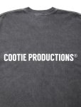 画像3: COOTIE PRODUCTIONS/Pigment Dyed L/S Tee（Black）［ピグメントダイ長袖T-24春夏］ (3)