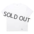 WACKO MARIA/WASHED HEAVY WEIGHT T-SHIRT（WHITE）［プリントT-24春夏］